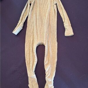 Little Sleepies Crescent Zippy (I think sage color) 6-12mo